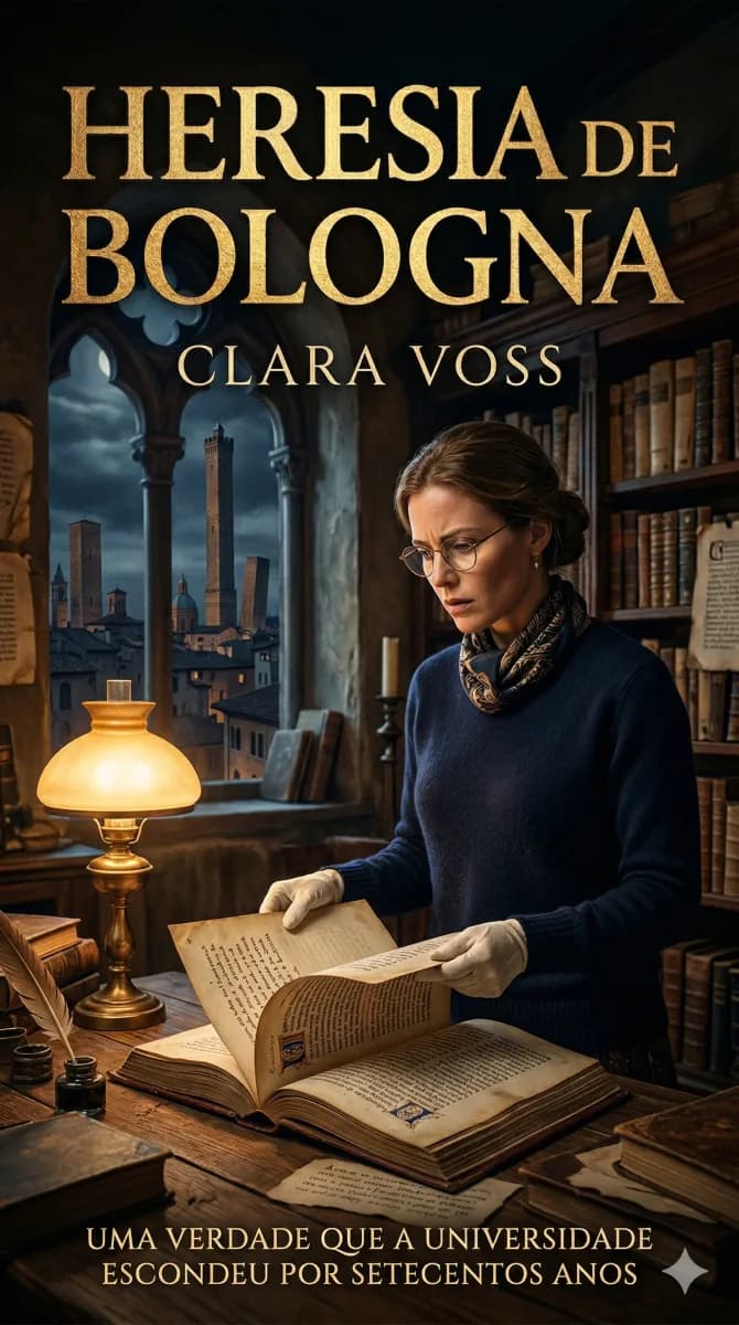 Capa de A Heresia de Bologna
